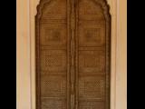 [Cliquez pour agrandir : 129 Kio] Jaipur - Le palais de la cité : porte.