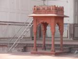 [Cliquez pour agrandir : 110 Kio] Agra - La mosquée Jama Masjid : l'intérieur.