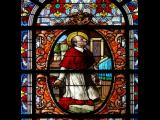 [Cliquez pour agrandir : 184 Kio] Versailles - La cathédrale Saint-Louis : vitrail.