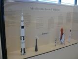 [Cliquez pour agrandir : 45 Kio] Alamogordo - The Museum of Space History: launch vehicles.