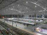 [Cliquez pour agrandir : 123 Kio] Shanghai - La gare Nord : l'intérieur.