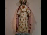 [Cliquez pour agrandir : 47 Kio] Hermosillo - La cathédrale Notre-Dame-de-l'Assomption : statue du Sacré-Cœur.