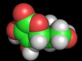 [Cliquez pour agrandir : 53 Kio] Chimie - Molécule de vitamine C.
