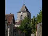 [Cliquez pour agrandir : 87 Kio] Colombey-les-deux-Églises - L'église Notre-Dame-en-son-Assomption : vue depuis la mairie.