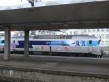 [Cliquez pour agrandir : 83 Kio] Belfort - Locomotive en gare.