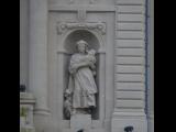 [Cliquez pour agrandir : 51 Kio] Rennes - Le palais du commerce : la façade : détail.