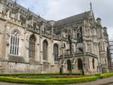 [Cliquez pour agrandir : 133 Kio] Saint-Omer - La cathédrale Notre-Dame : le côté Sud.