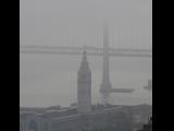 [Cliquez pour agrandir : 33 Kio] San Francisco - The ferry building and the Bay bridge.