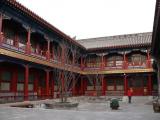 [Cliquez pour agrandir : 99 Kio] Pékin - Le palais du prince Gong : bâtiment peint.