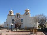 [Cliquez pour agrandir : 84 Kio] Las Cruces - Our Lady of Health's church: general view.