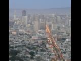 [Cliquez pour agrandir : 89 Kio] San Francisco - General view from Twin Peaks.