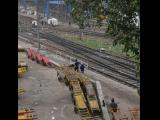 [Cliquez pour agrandir : 184 Kio] Delhi - Porteurs en gare de New Delhi.