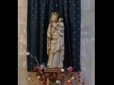 [Cliquez pour agrandir : 106 Kio] Sées - La cathédrale Notre-Dame : statue de la Vierge à l'Enfant.