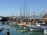 [Cliquez pour agrandir : 97 Kio] San Francisco - The port: fishing boats.