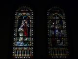 [Cliquez pour agrandir : 103 Kio] Ranchi - La cathédrale Sainte-Marie : vitraux.