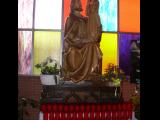 [Cliquez pour agrandir : 97 Kio] Tucson - Saint-Joseph's church: statue of Saint Joseph with Jesus Child.