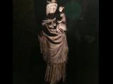 [Cliquez pour agrandir : 40 Kio] Reims - La maison Pommery : statue de la Vierge à l'Enfant du 14e siècle.