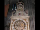 [Cliquez pour agrandir : 101 Kio] Lyon - La cathédrale Saint-Jean : l'horloge astronomique : vue générale.