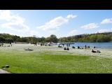 [Cliquez pour agrandir : 120 Kio] La Courneuve - Le parc Georges-Valbon : vue générale.