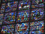 [Cliquez pour agrandir : 181 Kio] Rouen - La cathédrale Notre-Dame : vitrail.