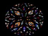 [Cliquez pour agrandir : 72 Kio] Bordeaux - La cathédrale Saint-André : vitrail.