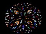 [Cliquez pour agrandir : 72 Kio] Bordeaux - La cathédrale Saint-André : vitrail.