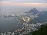 [Cliquez pour agrandir : 70 Kio] Rio de Janeiro - La ville vue du Corcovado.