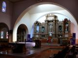 [Cliquez pour agrandir : 77 Kio] San Francisco - Saint Charles-Borromee's church: the choir.