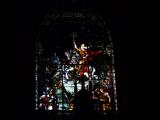 [Cliquez pour agrandir : 60 Kio] San Francisco - Saint Patrick's church: stained glass window.