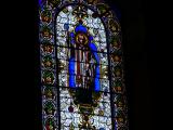 [Cliquez pour agrandir : 179 Kio] La Bastide-Clairence - L'église Notre-Dame-de-l'Assomption : vitrail représentant saint François-Xavier.
