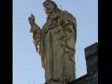 [Cliquez pour agrandir : 49 Kio] Saint-Sébastien - Le Mont Urgull : la statue du Christ.