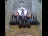 [Cliquez pour agrandir : 76 Kio] Nantes - La cathédrale : l'orgue.