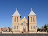 [Cliquez pour agrandir : 62 Kio] Mesilla - San Albino's basilica: general view.