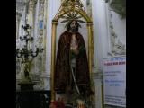 [Cliquez pour agrandir : 100 Kio] Rio de Janeiro - L'église Sainte-Croix-des-Militaires : statue du Christ lors de sa Passion.