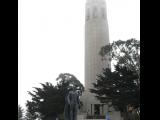 [Cliquez pour agrandir : 70 Kio] San Francisco - The Coit Tower: general view.