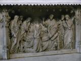 [Cliquez pour agrandir : 87 Kio] Lyon - L'église Saint-Bonaventure : bas-relief représentant la mort de Joseph.