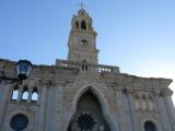 [Cliquez pour agrandir : 62 Kio] Hermosillo - L'église Notre-Dame-du-Carmen : la façade.