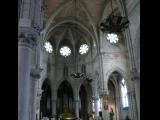 [Cliquez pour agrandir : 100 Kio] Biarritz - L'église Sainte-Eugénie : le chœur.