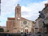 [Cliquez pour agrandir : 93 Kio] Toulouse - La cathédrale Saint-Étienne : vue générale.