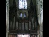 [Cliquez pour agrandir : 94 Kio] Lyon - L'église Saint-Nizier : l'orgue.