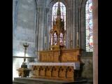 [Cliquez pour agrandir : 104 Kio] Chalon-sur-Saône - La cathédrale Saint-Vincent : la façade : l'ancien autel.