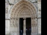 [Cliquez pour agrandir : 106 Kio] Bordeaux - La cathédrale Saint-André : la porte Nord et son tympan.