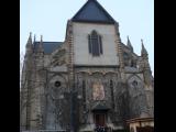 [Cliquez pour agrandir : 84 Kio] Rennes - La basilique Saint-Aubin : la façade.