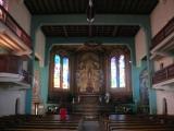[Cliquez pour agrandir : 86 Kio] Anglet - L'église Sainte-Marie : la nef et le chœur.