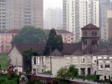 [Cliquez pour agrandir : 108 Kio] Shanghai - Ancienne église près du parc Zhongshan.