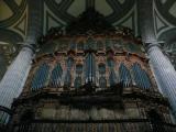 [Cliquez pour agrandir : 144 Kio] Mexico - La cathédrale Notre-Dame-de-l'Assomption : l'orgue.
