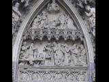 [Cliquez pour agrandir : 109 Kio] Cologne - La cathédrale : le portail Sud : détail.