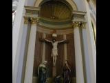 [Cliquez pour agrandir : 83 Kio] San José - Saint Joseph's cathedral: the Crucifixion.