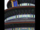 [Cliquez pour agrandir : 145 Kio] Pékin - Le temple du ciel : la salle de prière pour de bonnes récoltes.