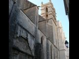 [Cliquez pour agrandir : 90 Kio] Montpellier - La cathédrale Saint-Pierre : le côté Est.